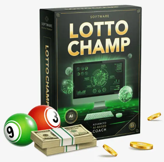 Lotto Champ platform interface